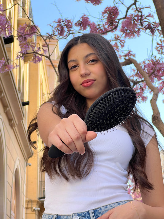 Boar Bristle Hair Brush