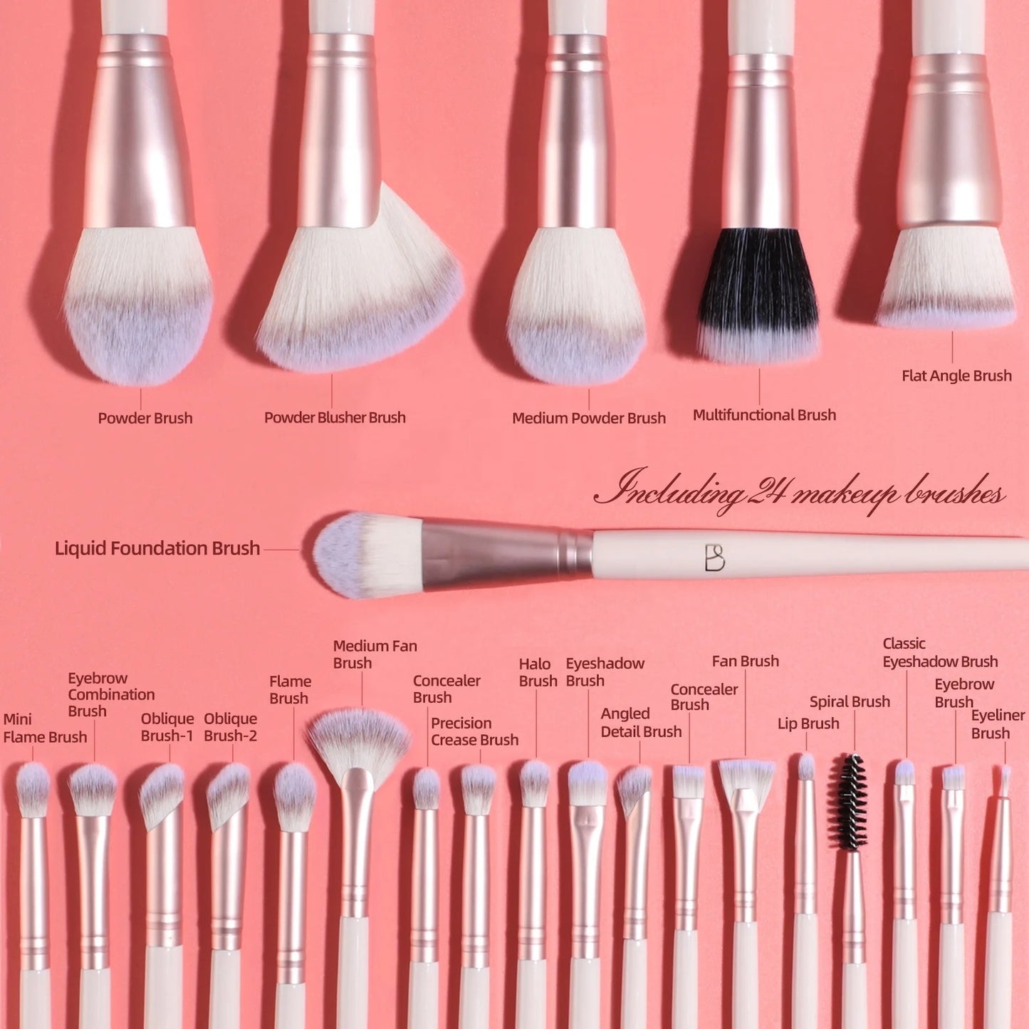 Glam Touch Makeup Brush Set