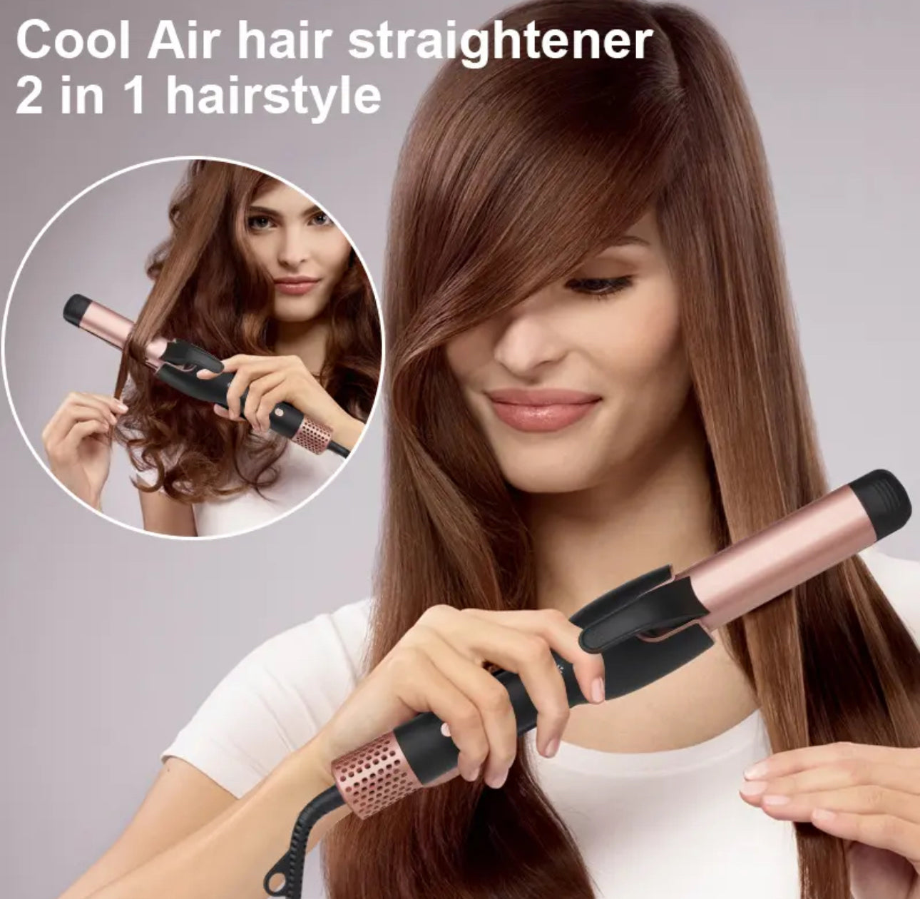 2 in 1 Hair Straightener