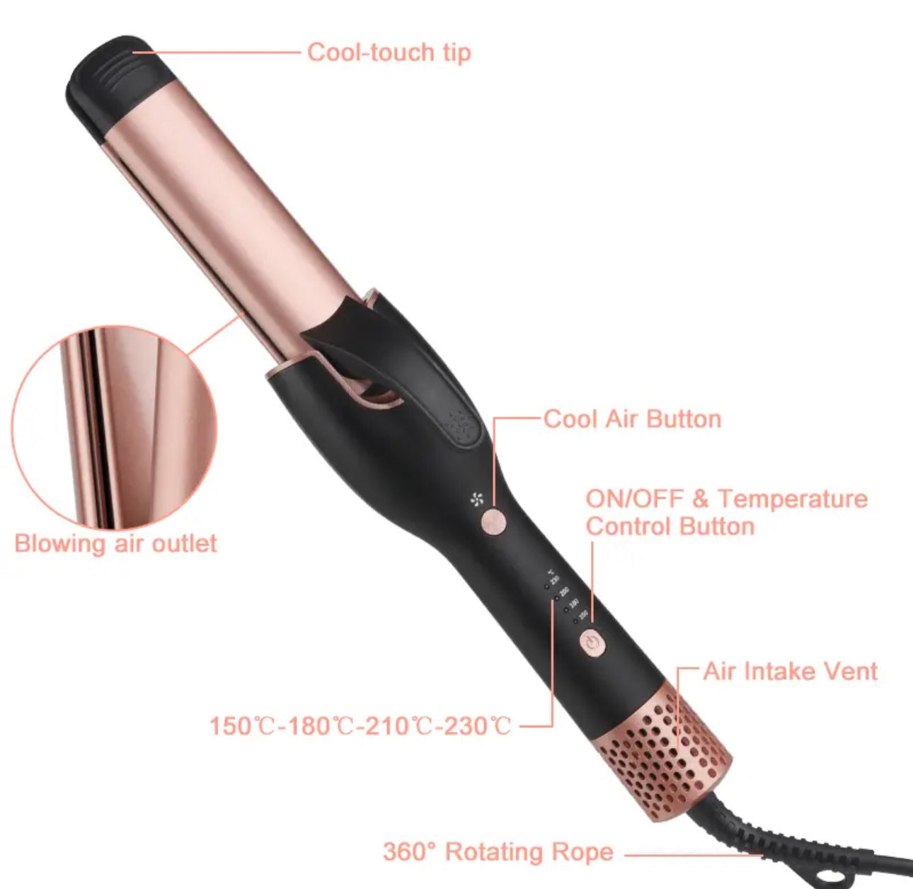 2 in 1 Hair Straightener